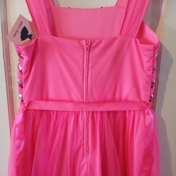 Amy's Closet Pink Tule Dress Girl's Size 14 NWT - Picture 7 of 16